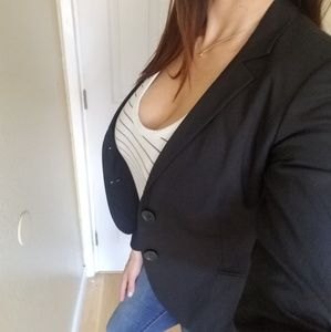 Express Studio Black Suit Jacket